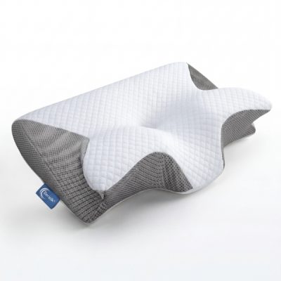 Memory Foam Nackenkissen mit Armstützen für Seiten- und Rückenschläfer | ERGOPILLOW
